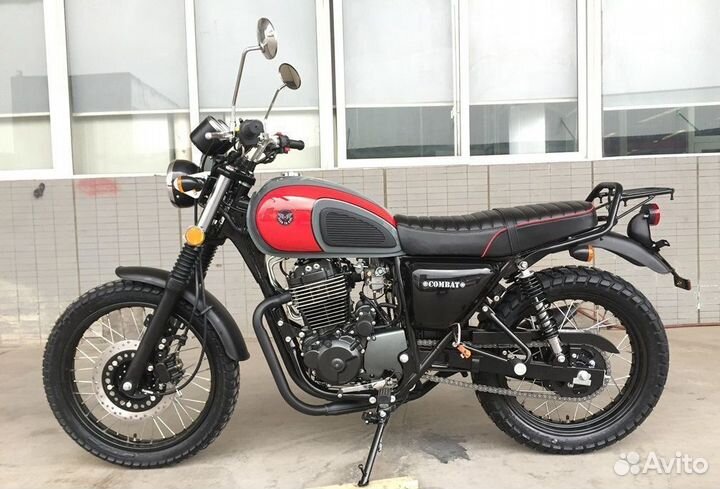 Мотоцикл combat scrambler 400