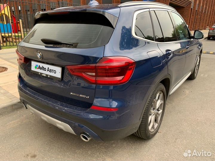 BMW X3 2.0 AT, 2019, 98 800 км