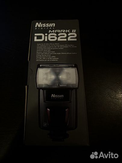 Фотовспышка Nissin Di 622 Mark II для Sony