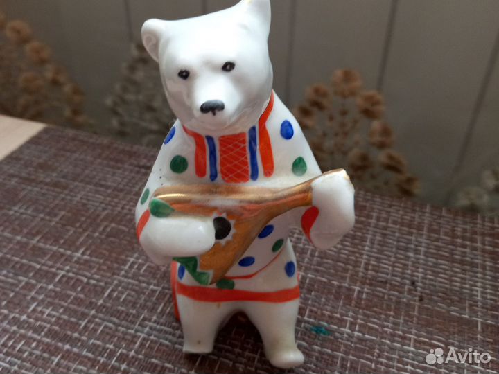 Статуэтка олень, белка, тюлень СССР