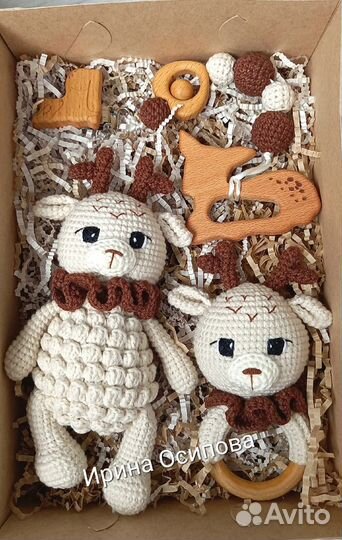 Набор грызунок-погремушка