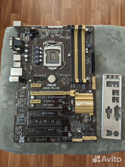 Asus B85-Plus сокет 1150 в отличном состоянии