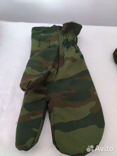 Перчатки зимние военные
