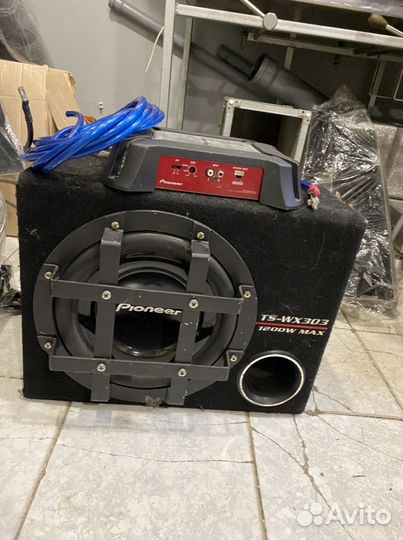 Сабвуфер и усилитель