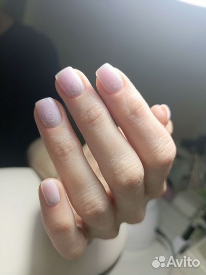 Маникюр наращивание ногтей