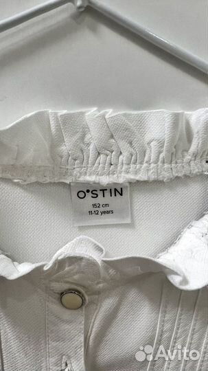 Школьная рубашка для девочки 152