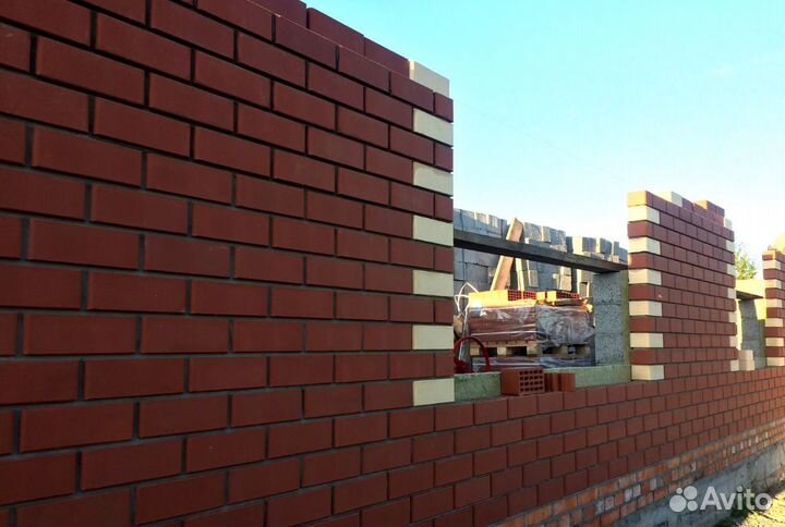 Кирпич Облицовочный Красный пкк оптом