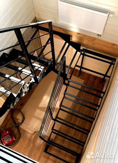 Перила для лестниц кованные