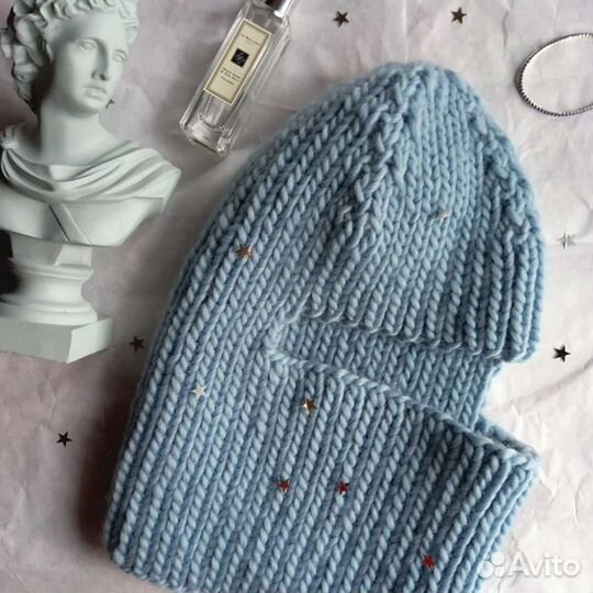 Шапка шлем капор балаклава спицами