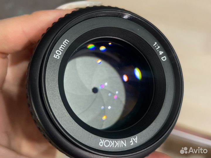 Объектив nikon 50mm f/1.4d af nikkor