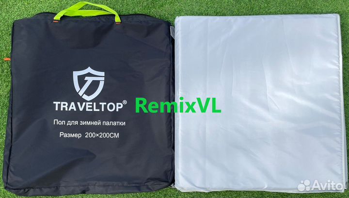 Видео обзор Пол для зимней палатки куб 200Х200см