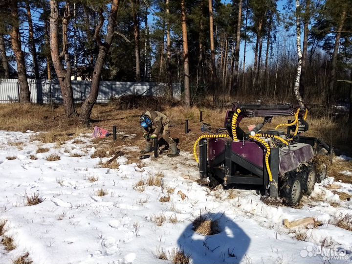 Винтовые сваи под ключ