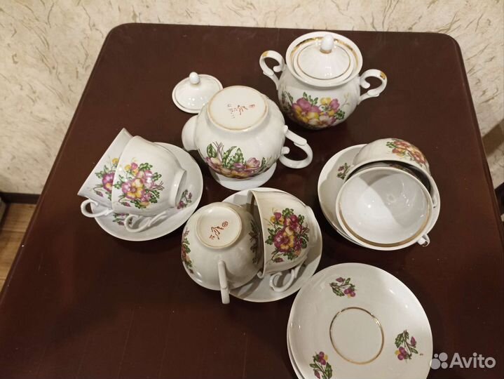 Чайный сервиз новый