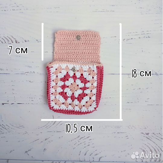 Косметичка ручная работа вязаная