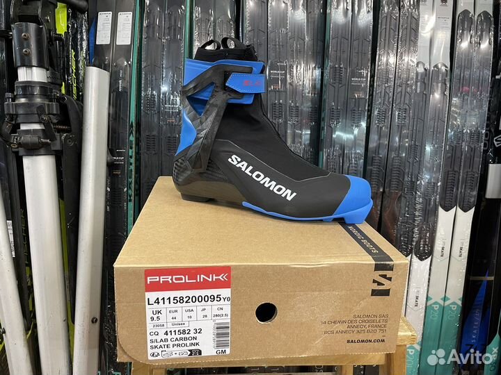 Лыжные ботинки salomon s lab skate
