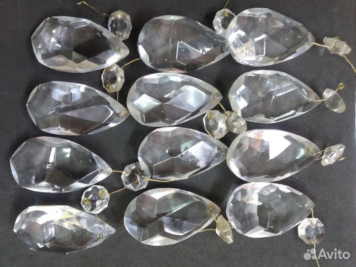 Хрустальные подвески для люстры СССР