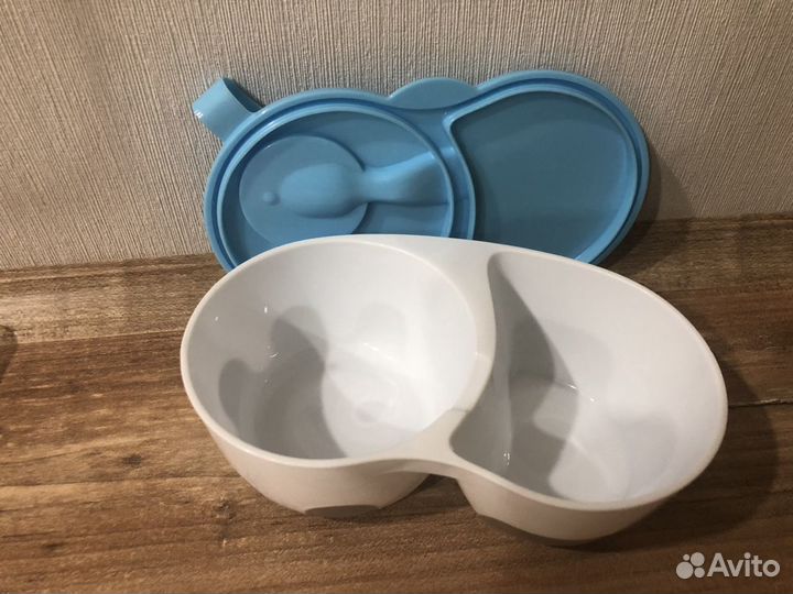 Поильник, тарелка для кормления