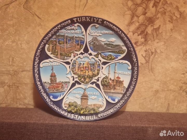 Сувенирные тарелки из разных стран