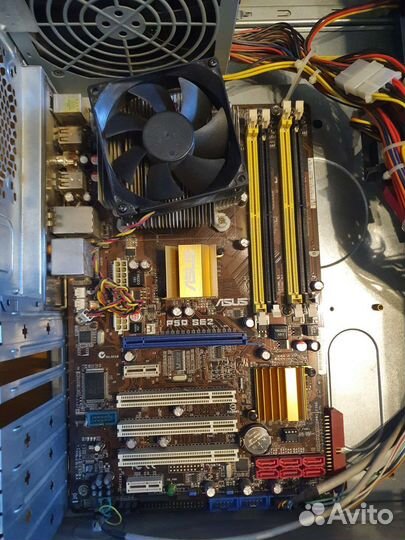 Материнская плата Asus P5Q SE2 процессор с кулером