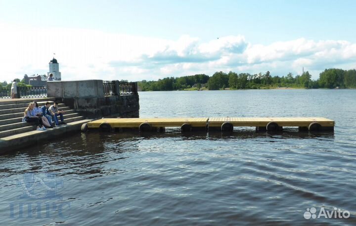 Понтон для пирса, лодочного причала