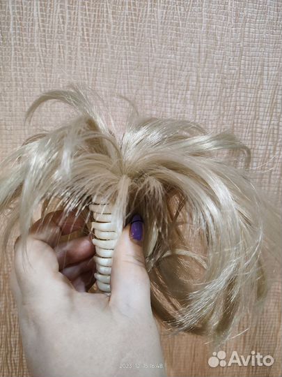 Шиньон на крабе