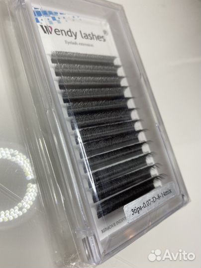 Ресницы для наращивания пучки