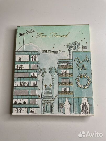 Палетка теней too faced