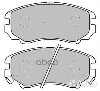 FDB1733 Колодки тормозные hyundai tucson/KIA SP