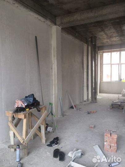 Механизированная штукатурка, малярные работы