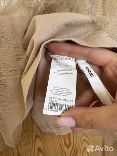 Платье для девочки 98 новое