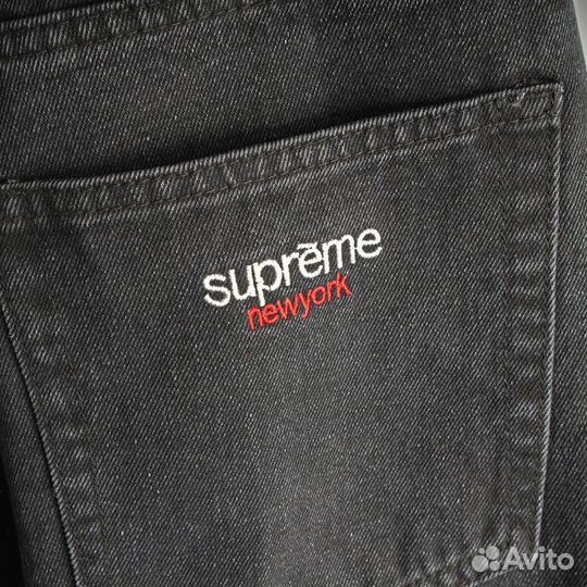 Джинсовые шорты supreme