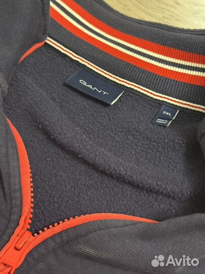 Кофта полузамок Gant