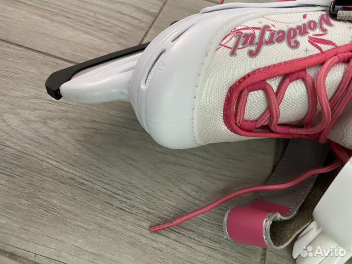 Коньки раздвижные для девочки