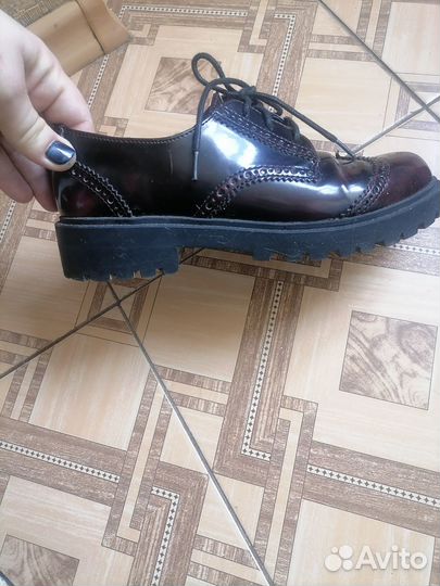 Ботинки оксфорды