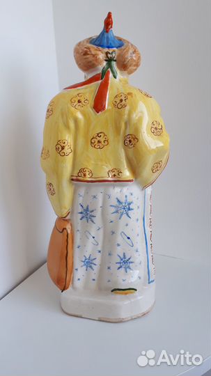 Монгольский дед мороз,фарфор