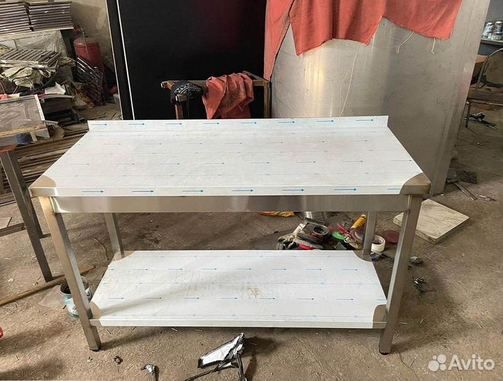 Стол из нержавеющей стали для кафе ресторана