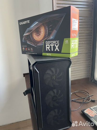 Видеокарта RTX 3070 gigabyte