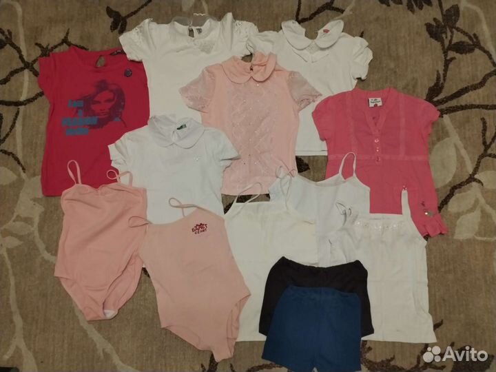 Детские вещи пакетом на девочку 122-134р