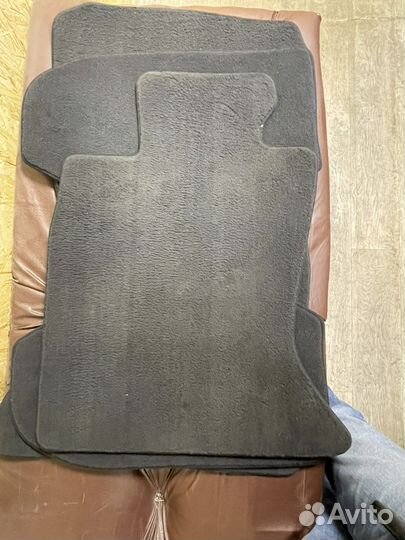 Ковры велюровые в салон бмв f10