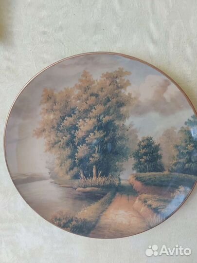 Тарелка декоративная настенная