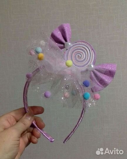 Ободок конфетка