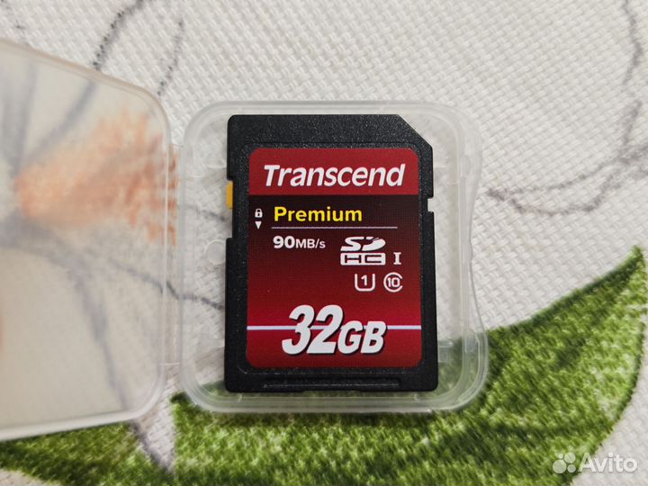 Карта памяти Transcend sdhc 32 gb class 10