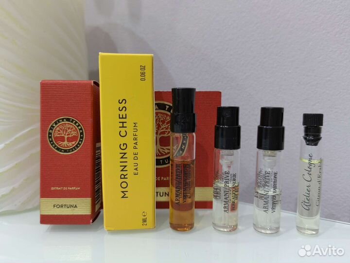 Пробники, семплы люкса и ниши