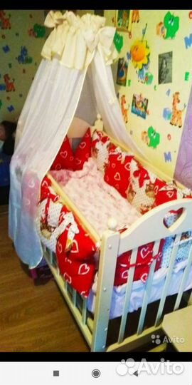 Бортики в кроватку