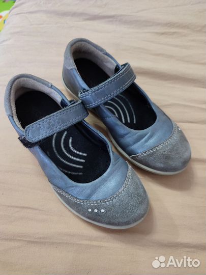 Ecco туфли-балетки 27(маломерки)