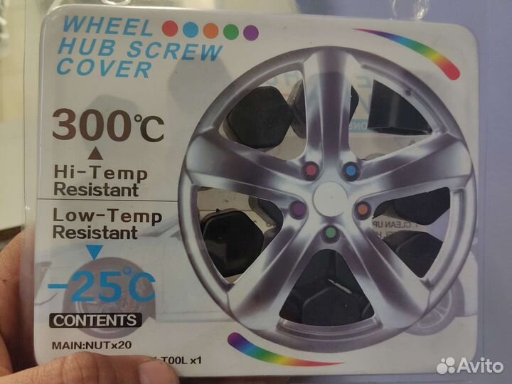 Колпачки на болты и гайки