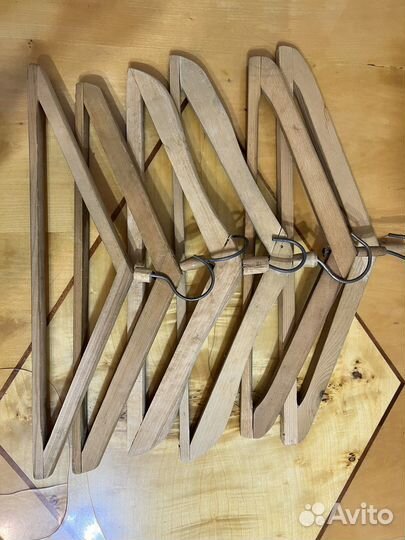 Вешалки плечики деревянные