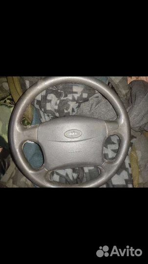 Руль priora с подушкой
