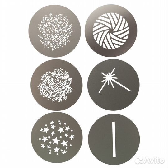 Маски гобо Godox gobo Set SA-09-003 для S30, набор