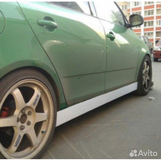 Накладки на пороги Skoda Fabia 2 Roomster